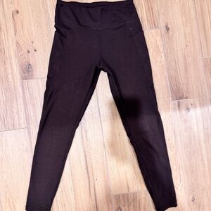 Brown leggings